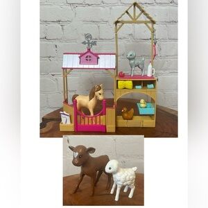 Barbie Farm Vet Playset
